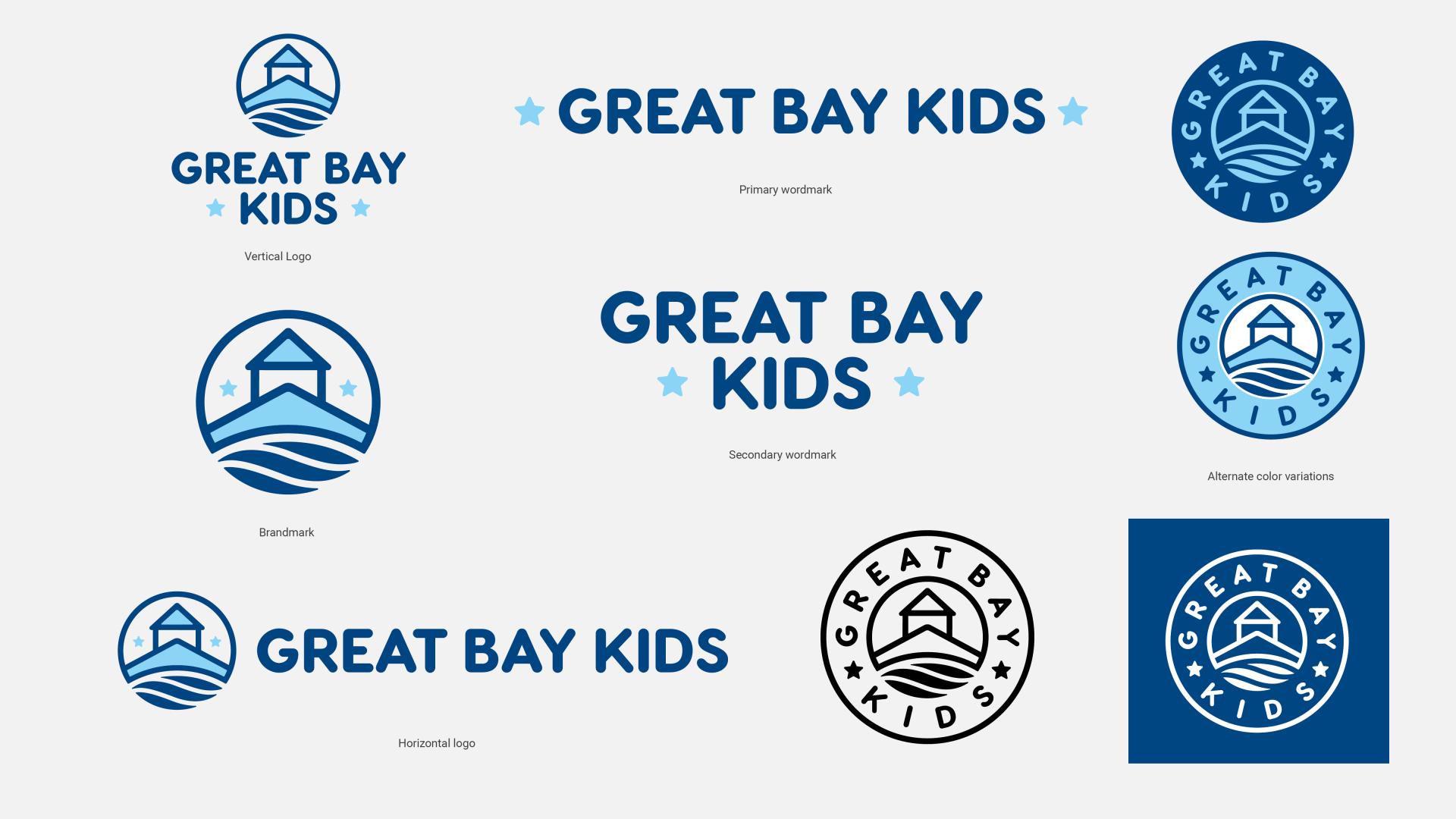 TBRA Brand Winner - Great Bay Kids Visual Identity information 3