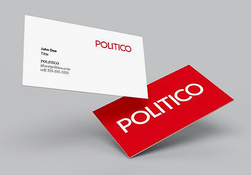 Titan Brand Winner - POLITICO Brand Unification by WANT Branding